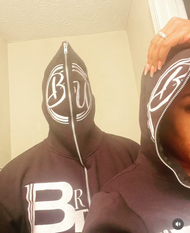 BrandUz Zip All The Way Up Hoodie