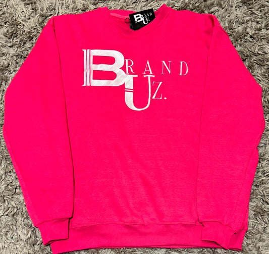 BU OG Pink & White Sweatshirt