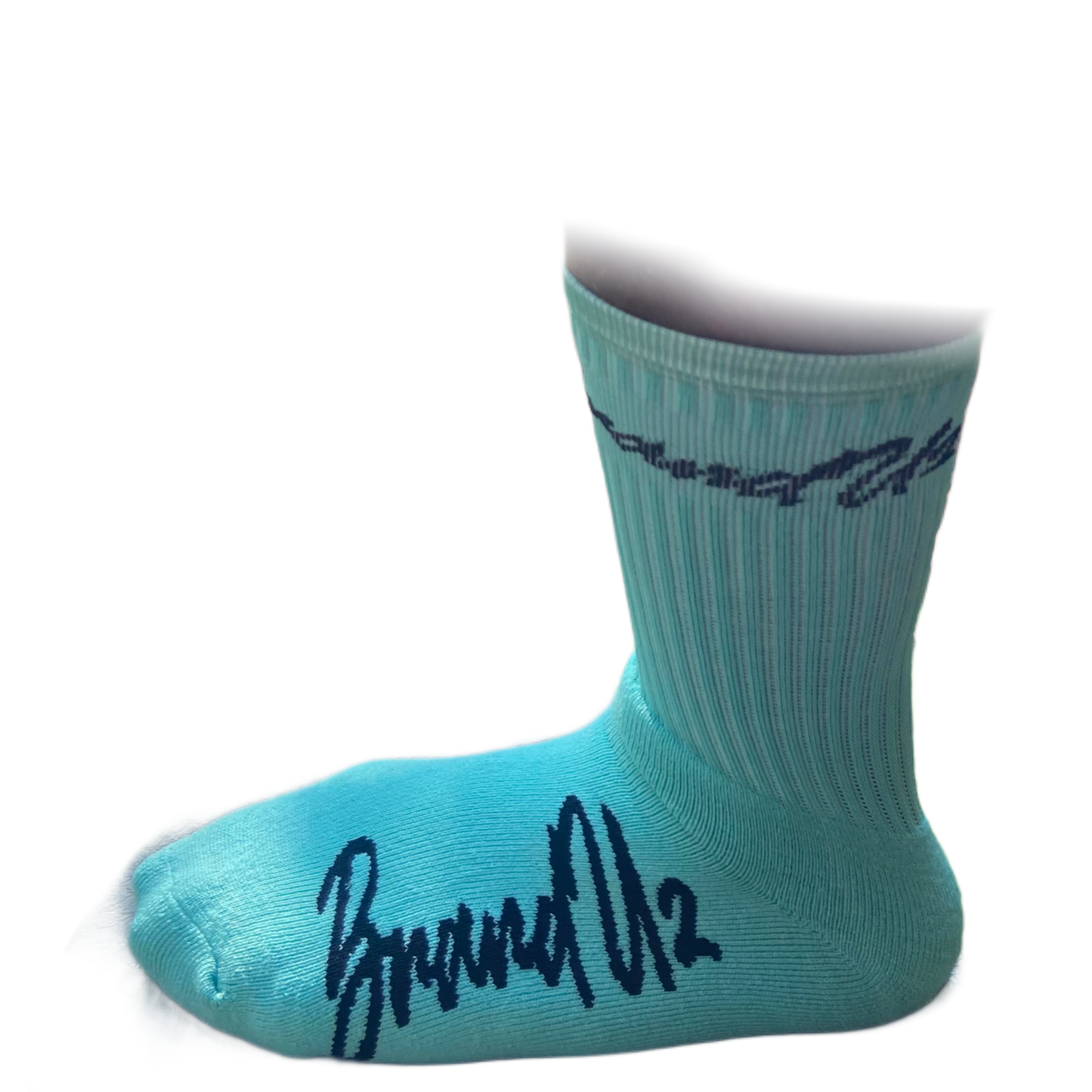 BrandUz Teal & Navy Blue Socks